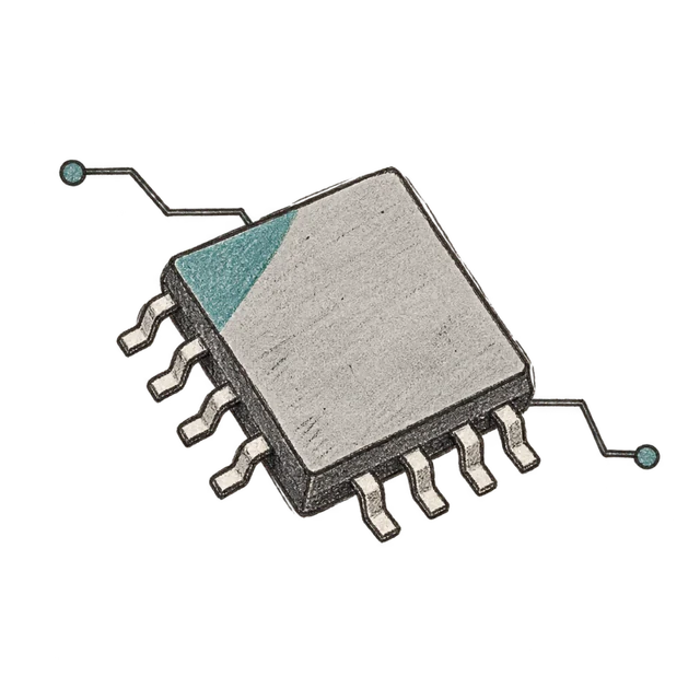 電路主題素描風卡通插圖